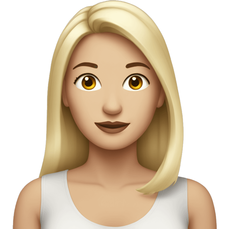 cAUCASIAN WOMAN LOOKING BEAUTIFUL emoji