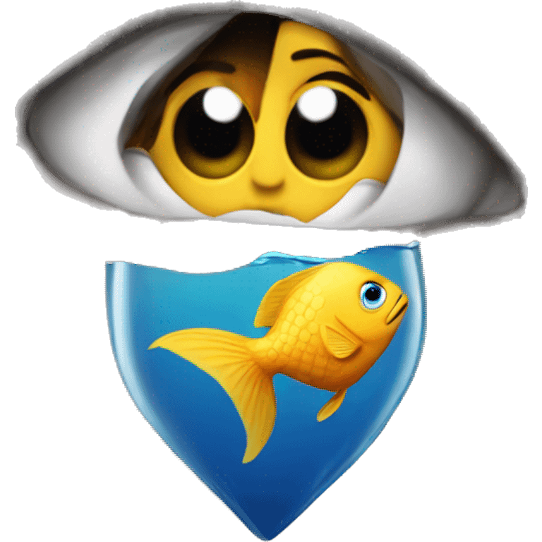 dory the fish on a human emoji