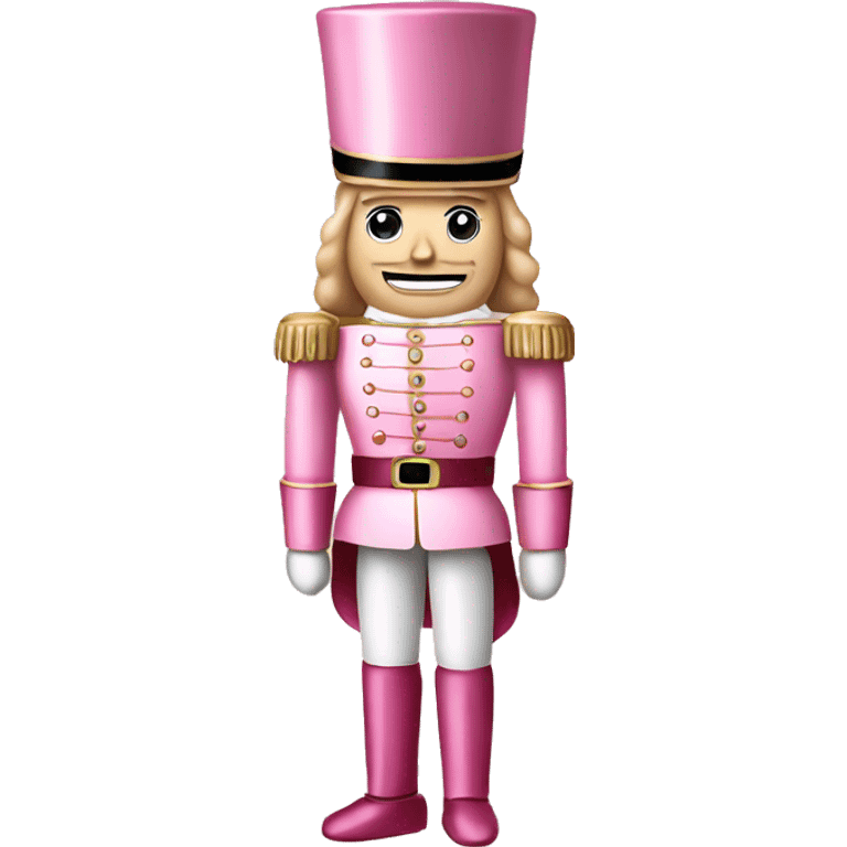 Light pink nutcracker emoji