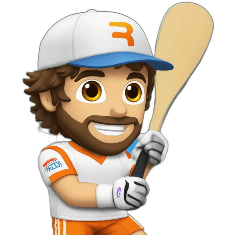 Fernando Alonso jugando al pádel emoji