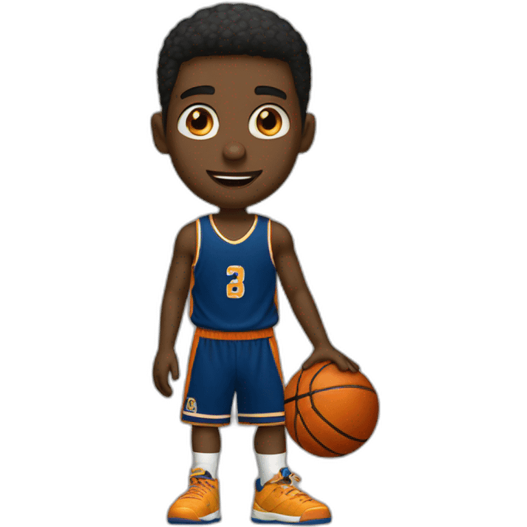 Garçon basketball emoji