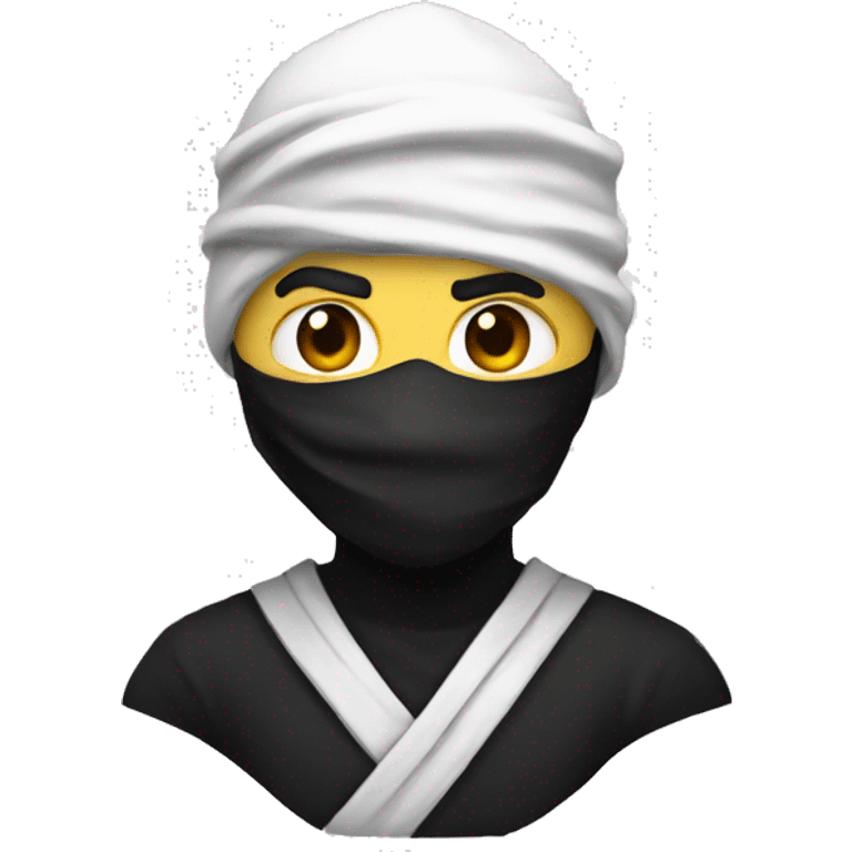 white ninja emoji