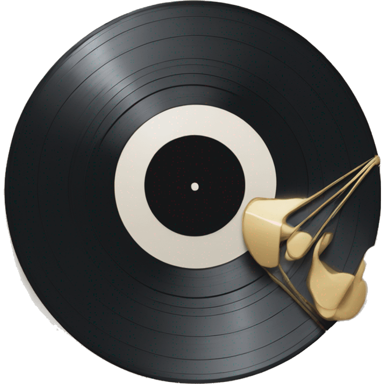 vinyl record emoji