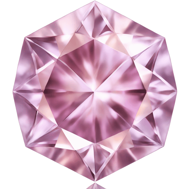 Pink diamond  emoji