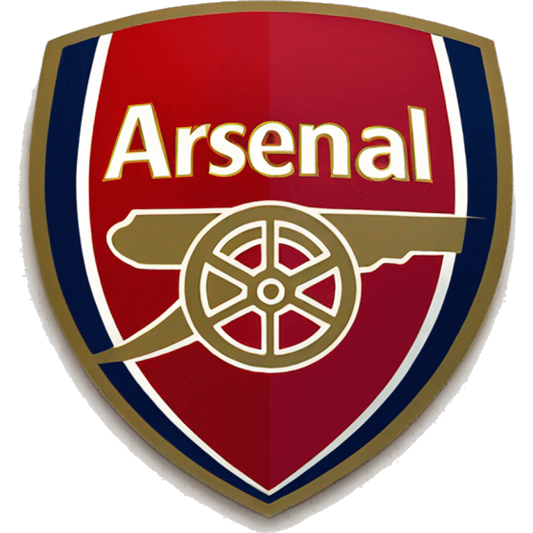 Arsenal football club logo emoji