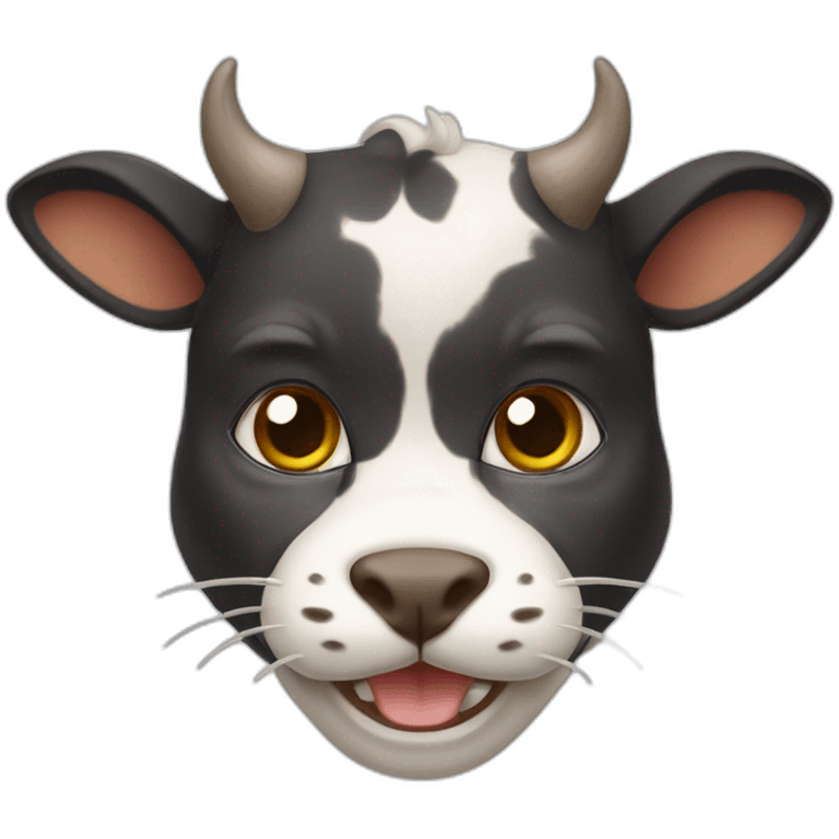 A scotish cow cat emoji