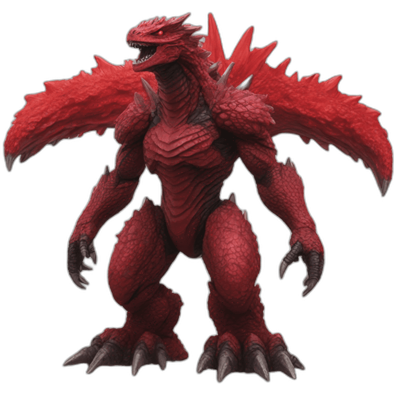 red godzilla planet destroyer emoji