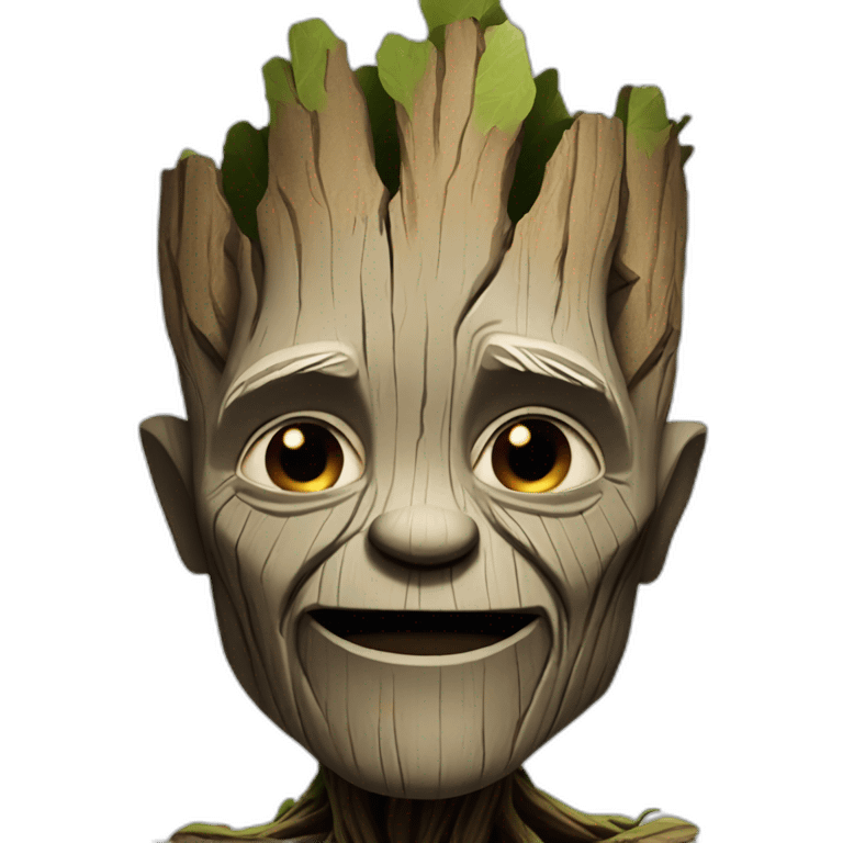 old man groot emoji