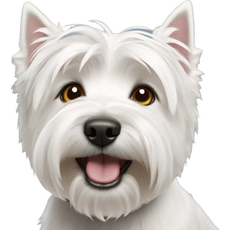 west highland white terrier emoji