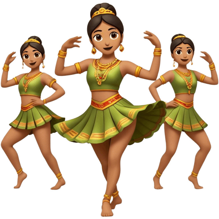 Cinematic Realistic Sirtaki Dance Pop Culture Emoji, showcasing energetic traditional dance movements rendered with dynamic, rhythmic lighting and expressive detail. emoji