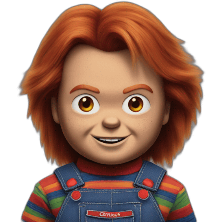 Chucky from childs play emoji