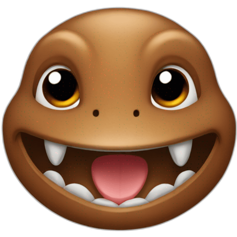 brown dinasour emoji emoji