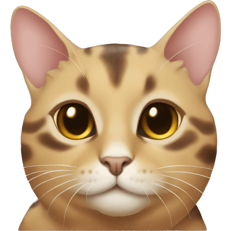 Tortoise colored cat  emoji