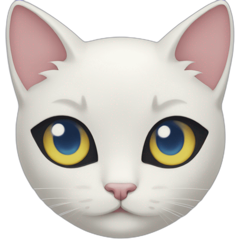 luna cat from sailor moon emoji