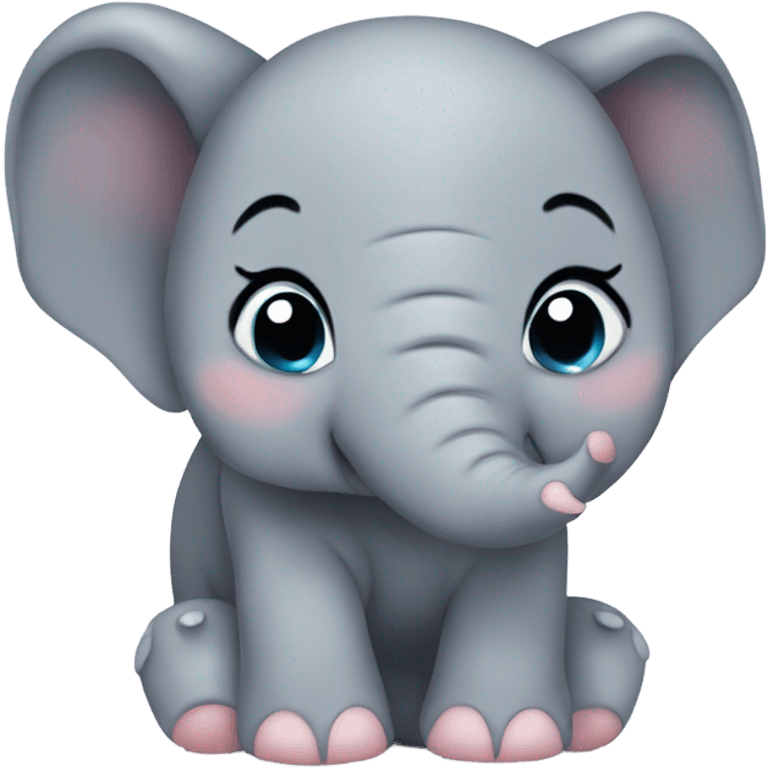 cute baby elephan emoji