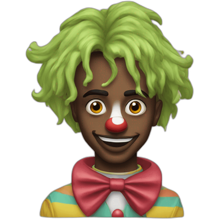 Playboi carti clown makeup emoji