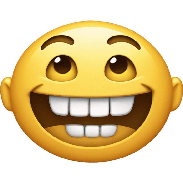 emoji smiling scarily emoji