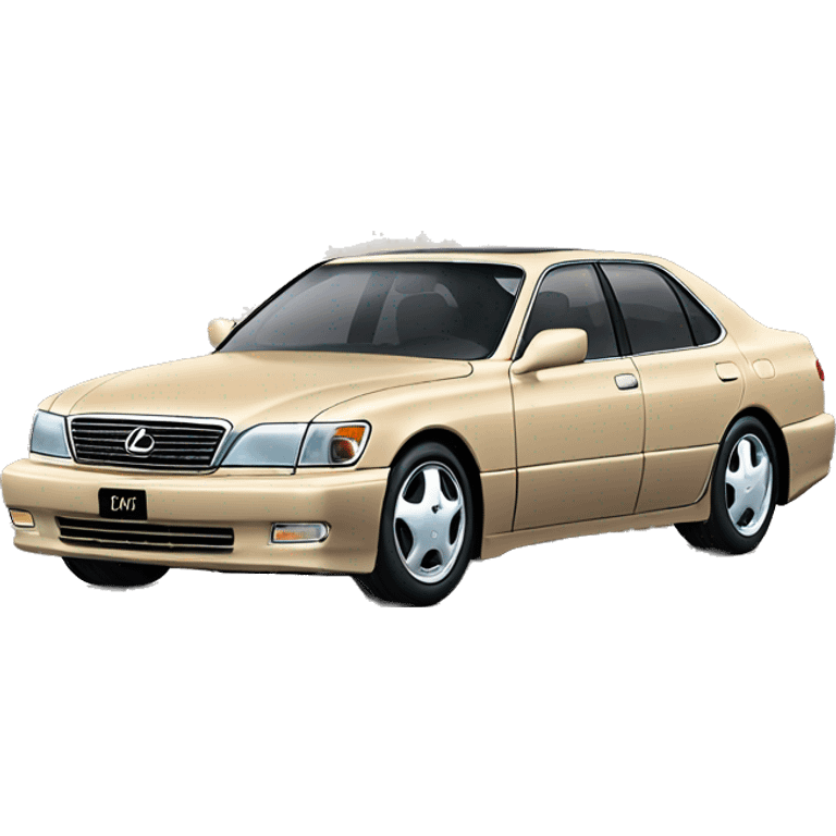 Tan 1996 ls400 Lexus emoji