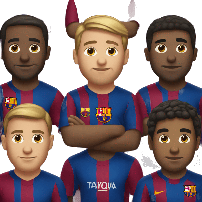 barcelona football club emoji