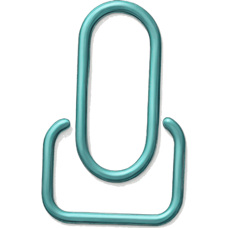  e-shaped paper clip emoji