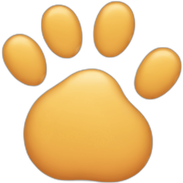 cute cat paws emoji