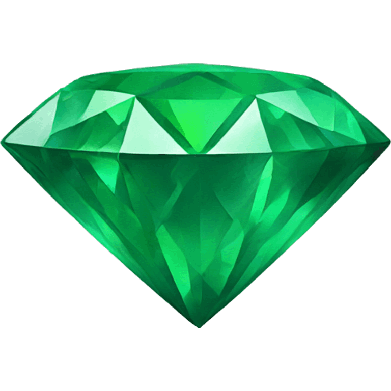 Green diamond  emoji