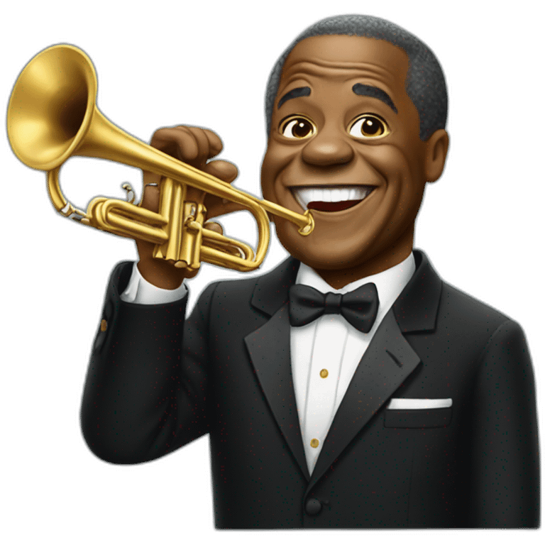 Louis Armstrong emoji