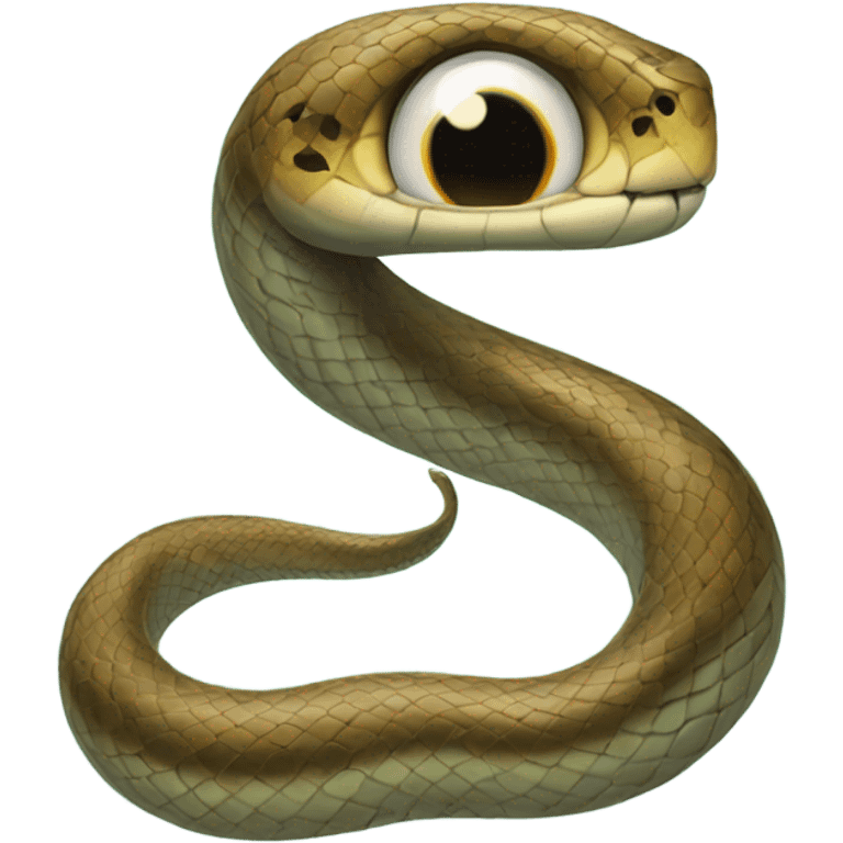 One eyed snake emoji