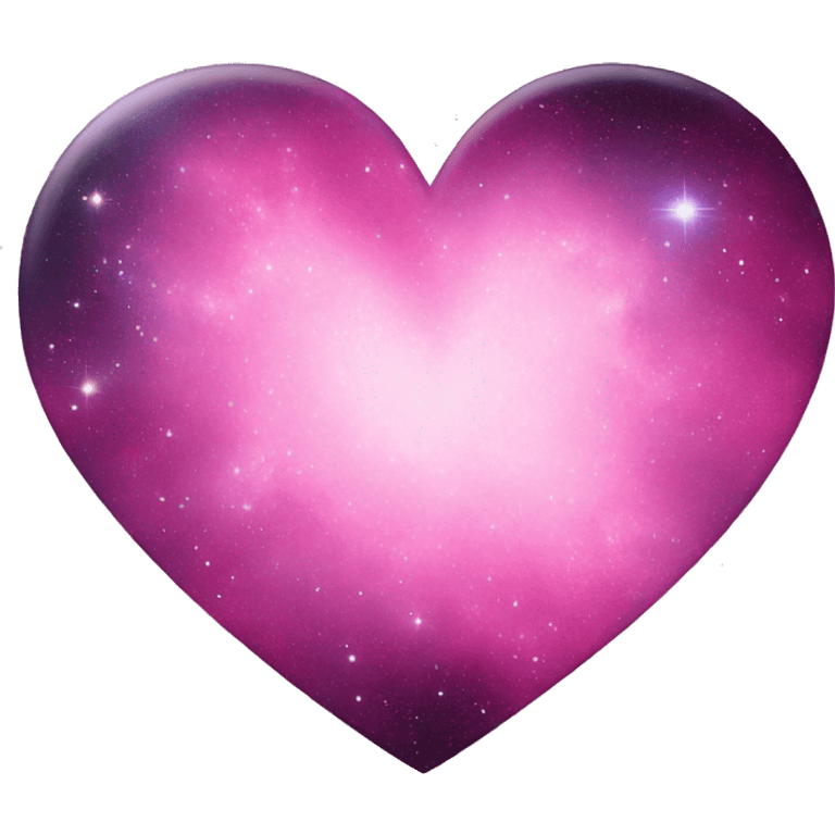 pink galaxy heart emoji