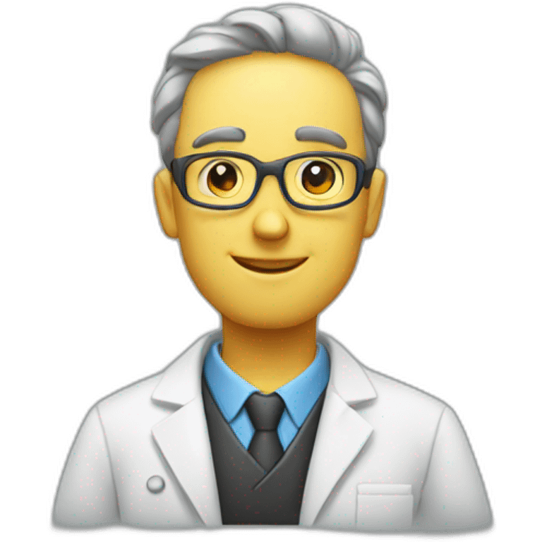 scientist chemist biologist emoji