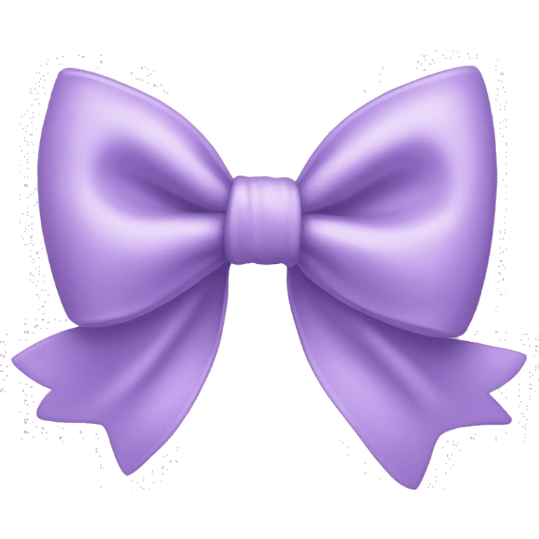 Pastel Purple bow emoji