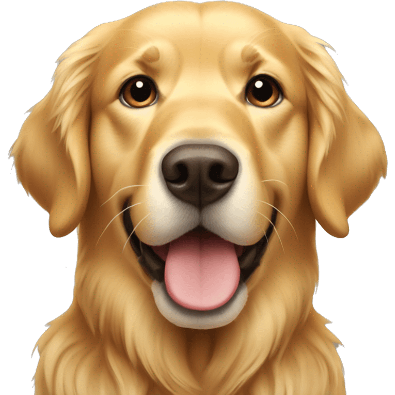 Golden retriever emoji