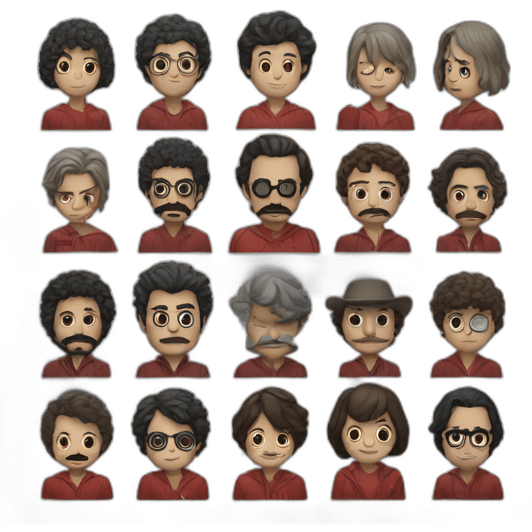 casa del papel emoji