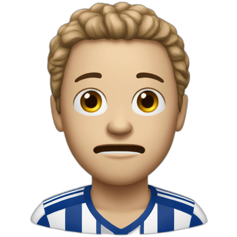 A Fan of the Hamburger SV crying emoji