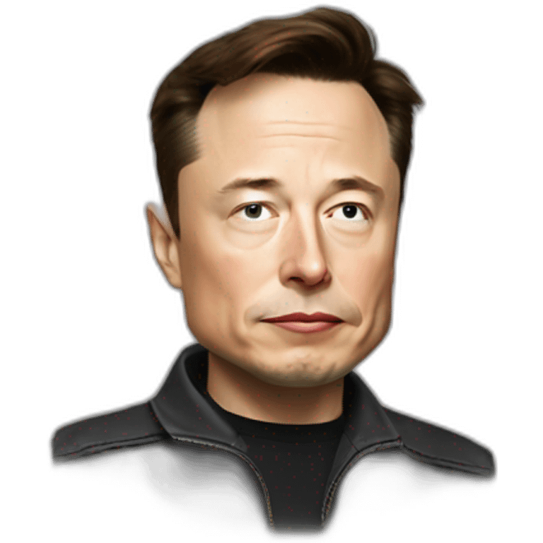 Elon Musk very sad emoji