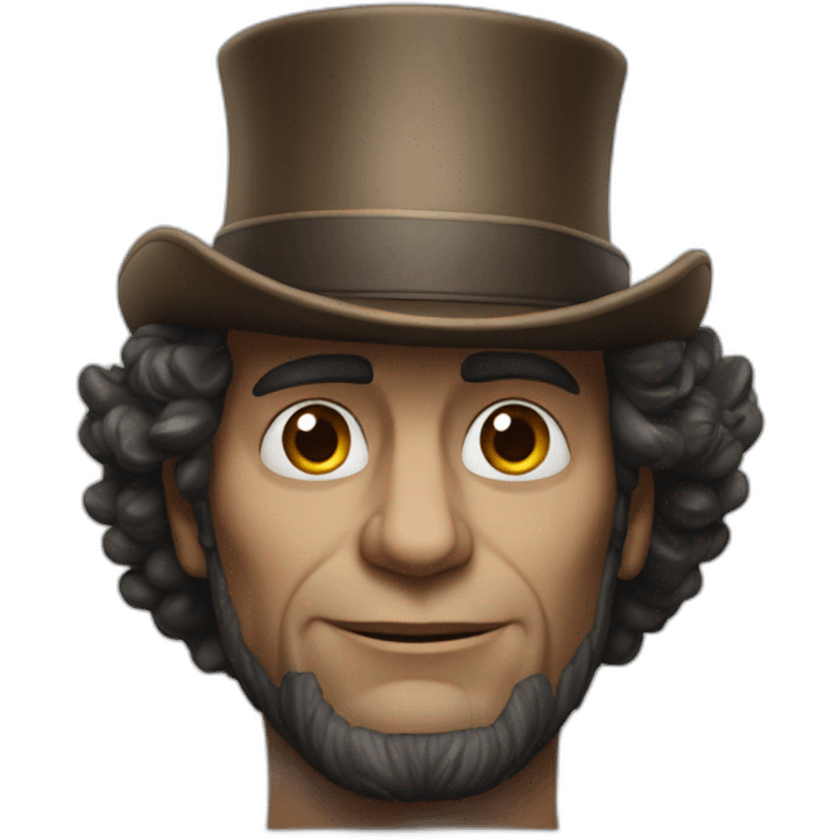 Lincoln Hawk from Over the top movie, head, cap backwards emoji