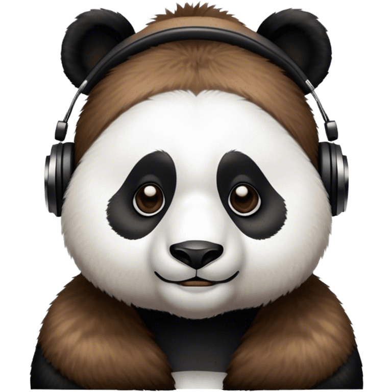 panda dj emoji