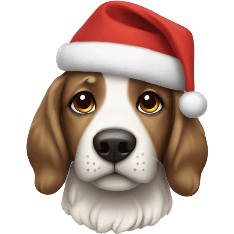 Christimas dog emoji