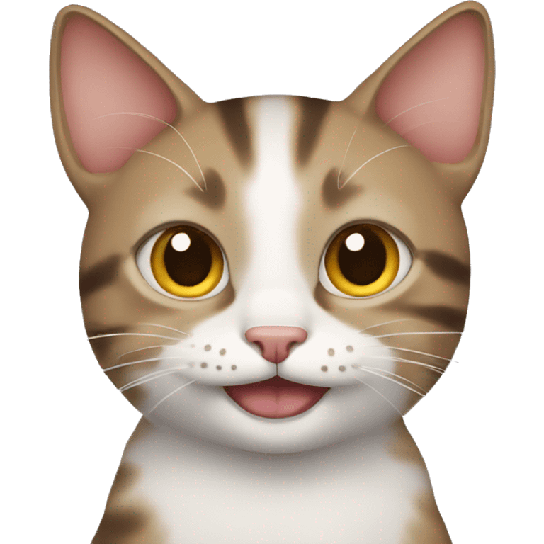 Cat smilling  emoji