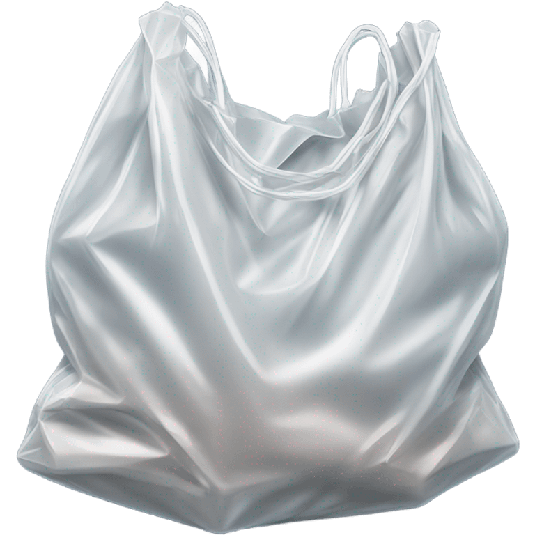 Plastic shopping bag emoji