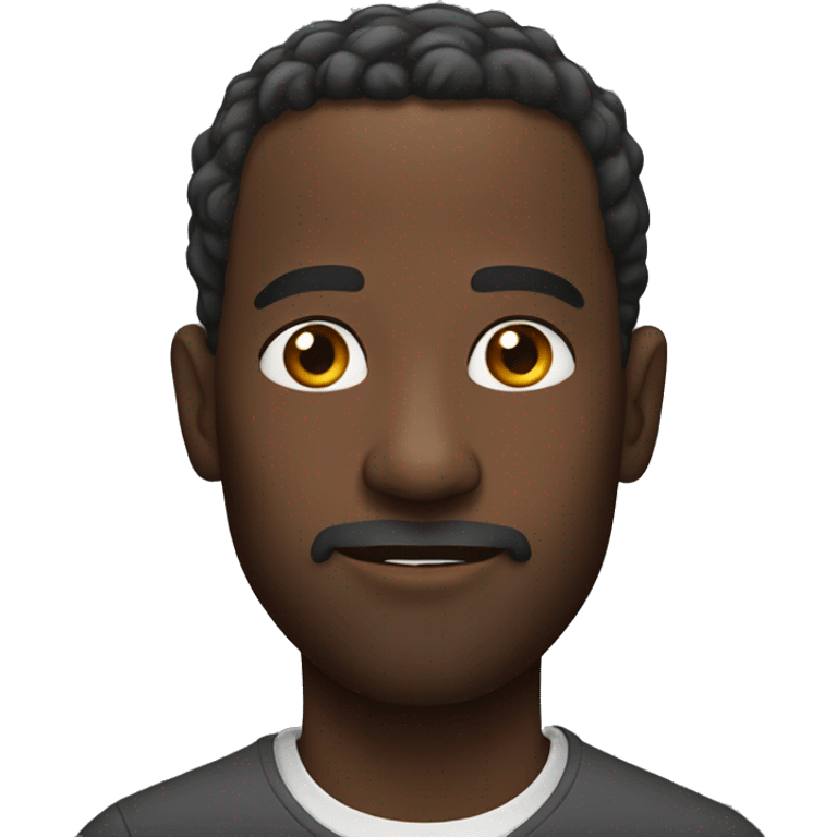 Black man emoji