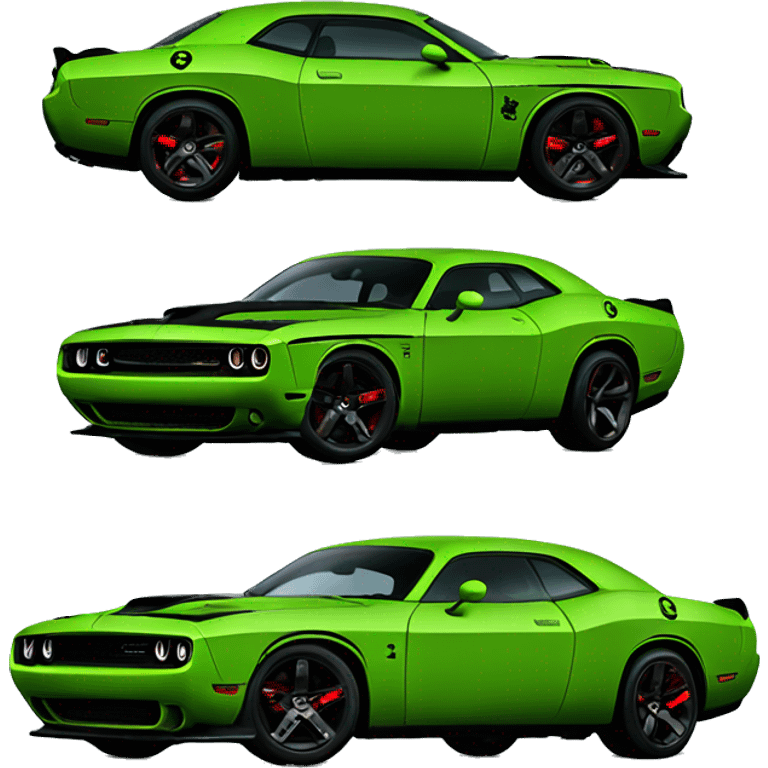  Dodge hellcat emoji