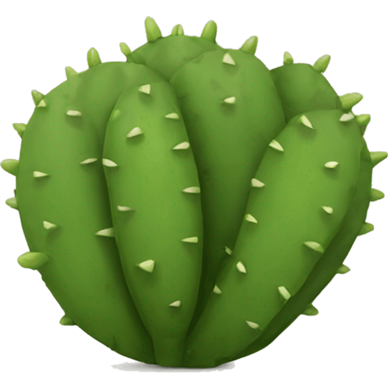 round Nopal emoji