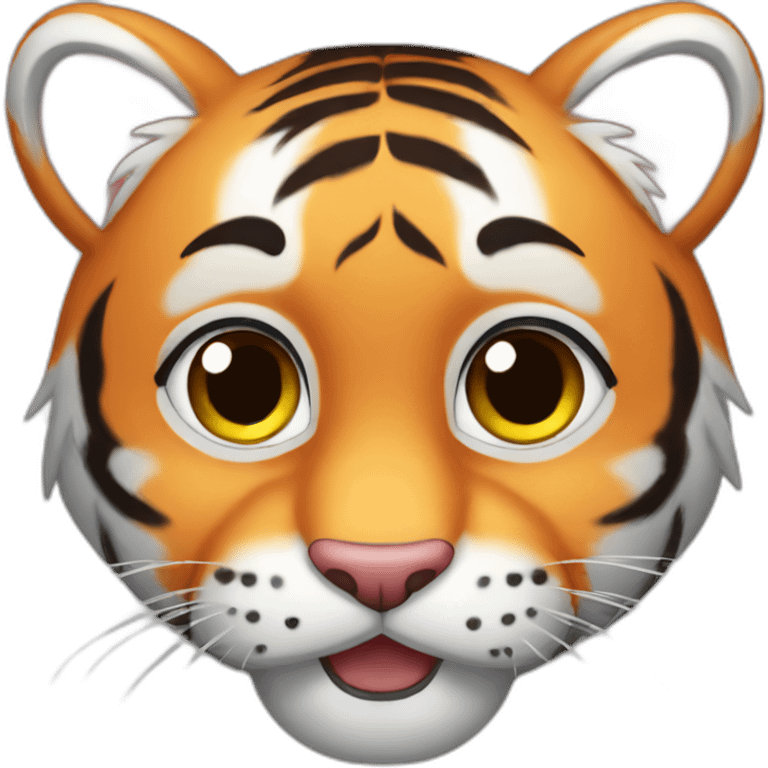 cute little tiger emoji