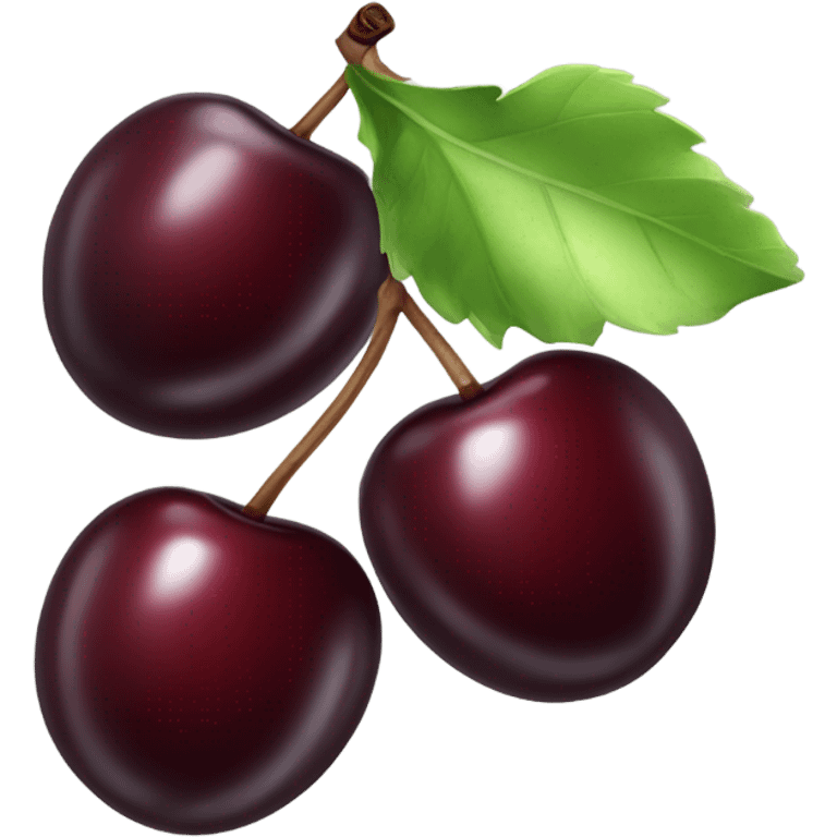 black cherry emoji