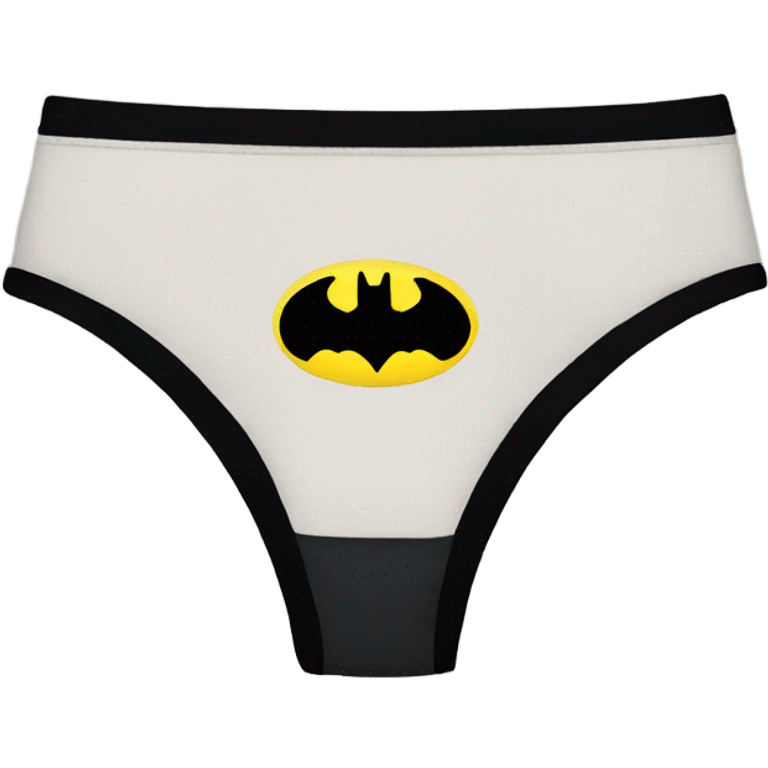 Batman undies emoji