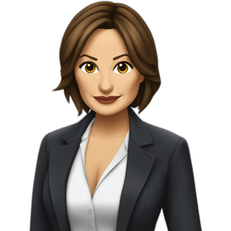 Mariska Hargitay as detective Olivia benson emoji