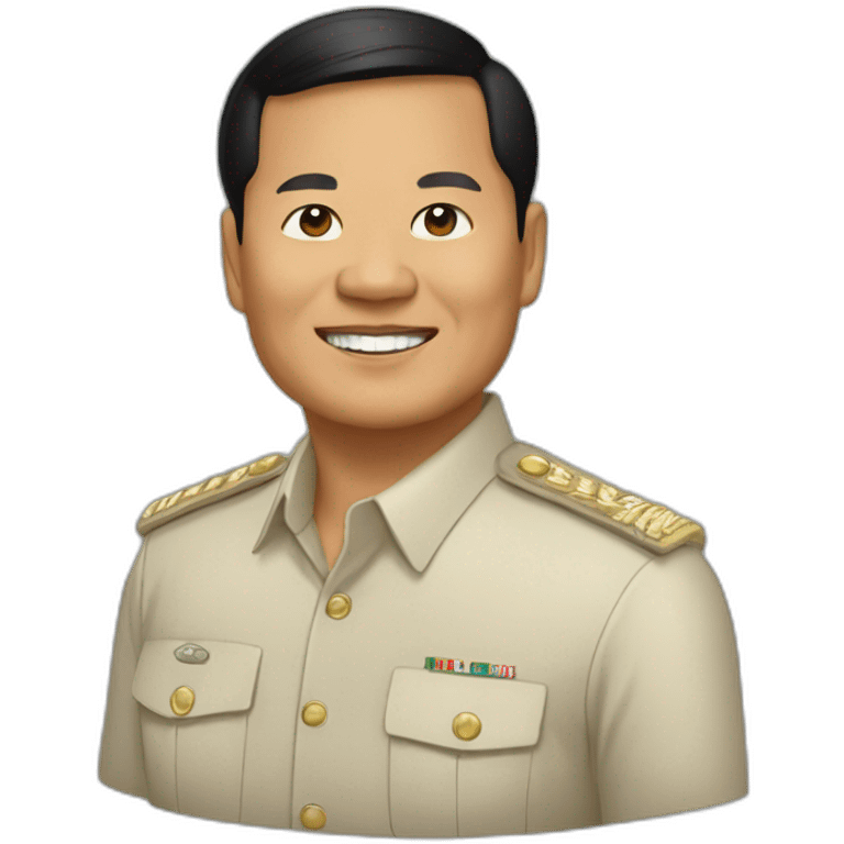 prabowo subianto emoji