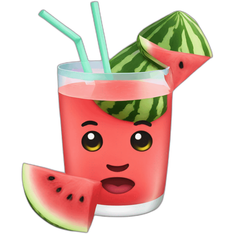 watermelon juice emoji