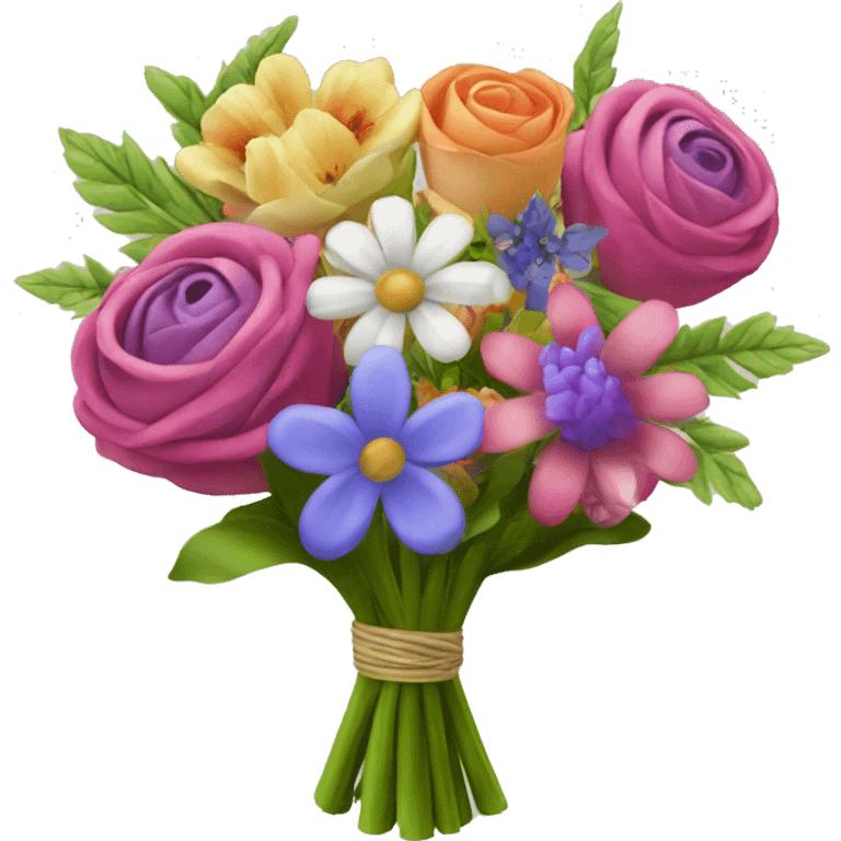 Buchón floral bouquets  emoji